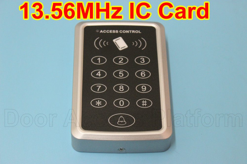 ڵ + IC ī    , M1 IC ī 13.56MHz, ȣ ܸ ǵ/Code+IC Card standalone access control machine, M1 IC card 13.56MHz, Password terminal machi